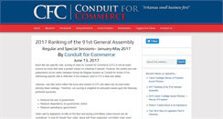 Desktop Screenshot of conduitforcommerce.org